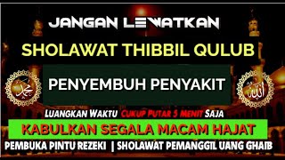 SHOLAWAT TIBBIL QULUB PENARIK REZEKI PALING DAHSYAT PENYEMBUH PENYAKIT Sholawat Nabi Muhammad SAW [upl. by Peh]