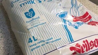 How bagged milk in Canada works [upl. by Aurelea]