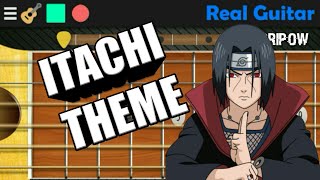 OST NARUTO SENYAITACHI THEME  REAL GUITAR [upl. by Nomelihp]