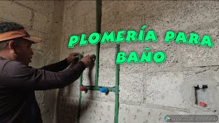 plomería para baño [upl. by Northey]