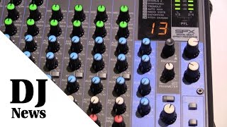 Yamaha MG Series Mixers From NAMM2014 By John Young of the Disc Jockey News [upl. by Nomyt]