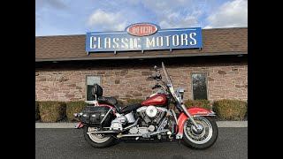 1996 HarleyDavidson FLSTC Softail Heritage Classic 39k Miles w Extras  6995 [upl. by Nire]