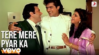 Tere Mere Pyar Ka  VirodhiAnu MalikMohammed AzizKumar SanuShabbir KumarSarika Kapoor [upl. by Galateah]