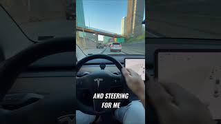 🚗💨 Teslas MindBlowing SelfDriving Feat in Rush Hour 😲 [upl. by Karon347]