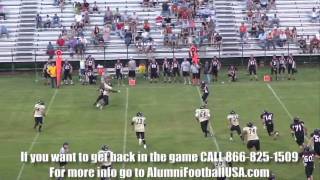 Llano vs Brady Alumni Football USA Game 61110 [upl. by Heinrik]