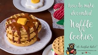 How to Make Wonderful Waffle Cookies  The Bearfoot Baker [upl. by Sivek703]