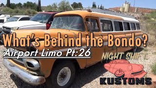 Airport Limo Part 26 Whats Behind The Bondo [upl. by Nnylidnarb]