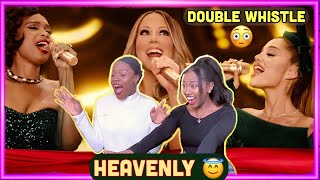 Mariah Carey  Oh Santa ft Ariana Grande Jennifer Hudson REACTION 😍😘 [upl. by Aikemal93]