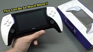 Project X Portal Mini Gaming Handheld  It Can Be So Much More [upl. by Pazice530]