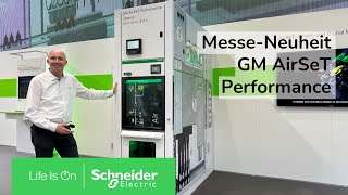 Messeneuheit Hannover 23 GM AirSeT  Schneider Electric [upl. by Carina]