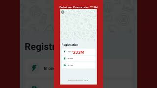 How to register in Betwinner  Betwinner Promocode  Betwinner registration  Betwinner Promocode [upl. by Flem755]