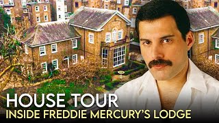 Freddie Mercury  House Tour  His £500000 Garden Lodge Mansion  IN MEMORY [upl. by Anitrak733]