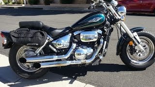 Suzuki Marauder VZ800 800 Review V Twin like Harley Davidson [upl. by Nalo]