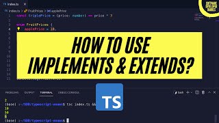 TypeScript Implements vs Extends Explained [upl. by Kosaka]