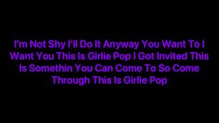 Chrissy Chlapecka  Girlie Pop Lyrics [upl. by Leirum890]