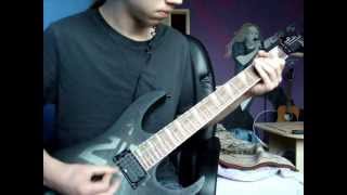 Ensiferum  Lai Lai Hei cover only fast part with solo [upl. by Henryk]