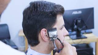 The MOST RELAXİNG Haircut Tutorial with Machine and Scissors Sound [upl. by Kenison]