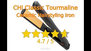 Lets review CHI Classic Tourmaline Ceramic Hairstyling Iron [upl. by Ecilef]