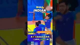 😱💥IRAN KABADDI MATCH INDIA😱💥KABADDI shorts trending viral viralvideos goldigomase [upl. by Icul579]