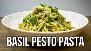 Basil Pesto Pasta Recipe [upl. by Gram811]