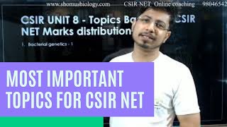 Most important topics for CSIR NET life sciences 2022 [upl. by Nodnol]