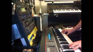 Polyphonic Aftertouch demo with Roland JV2080 and Ensoniq SQ80 High Quality Audio [upl. by Alakam]