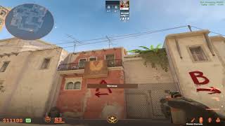 The Easiest Way to Smoke Window on Mirage in CS2 [upl. by Jany]