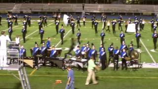 Park Vista Striking Cobra Marching Band 1st Competition of 20122013 [upl. by Antonie]