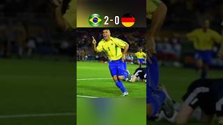 Brazil vs Germany World Cup Final 2002 🔥🔥 [upl. by Montanez366]