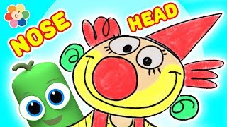 Head Shoulders Knees amp Toes  Exercise Song for Children  Nursery Rhymes amp Baby Songs  BabyFirst [upl. by Aken]