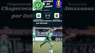 Chapecoense venceu o Amazonas por 2x0 pelo Campeonato Brasileiro Série B 2024 chape [upl. by Zed]