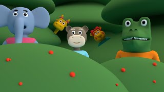 LES AMIMOS Promenonsnous dans les bois  Comptines et chansons pour enfants [upl. by Adian]