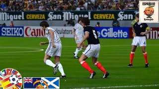 Nueva Zelanda vs Escocia  1982 FIFA World Cup  Primera Fase [upl. by Drazze650]