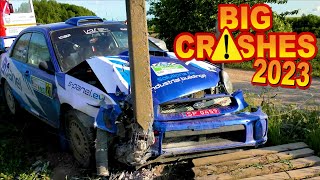 BIG Rally Crashes 2023 Recap by chopitorally crash compilation Best of Crash 2023 [upl. by Hairahcaz863]