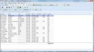 PlanningPME  vue liste et export vers Excel [upl. by Nilhtac839]