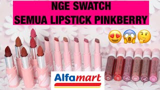 SWATCH SEMUA LIPSTICK PINKBERRY [upl. by Donahue]