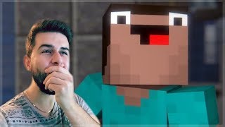 REACTING TO MURDER MYSTERY MINECRAFT MOVIE Minecraft Animations [upl. by Erdried]