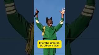 Tyler the Creator live StChroma rap tylerthecreator [upl. by Mott]