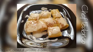 Paccheri con crema di pecorino e cannella [upl. by Petit370]