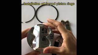 Piston Ring Installation Tutorial [upl. by Corena976]