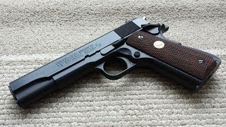 Airsoft Colt 1911 A1 Anniversary KWC Fire test [upl. by Ainevuol684]