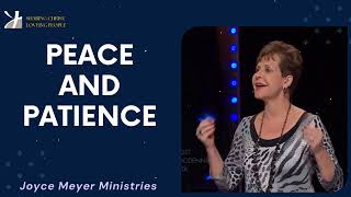 Joyce Meyer 2024  Peace And Patience  Enjoying Everyday Life [upl. by Aryad]