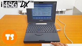 ⭐Retro PC WOW Intel 486DX250Mhz laptop 1994year BIOS Setup⭐ [upl. by Eesdnyl]