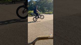 First 180 on the new kink whip cassette bmx whip foryou 180 oddysey new pittsburgh dads [upl. by Alabaster881]