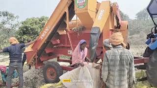 Aman Makka ki thresar best quality dekhiae pura video agriculture shortvideo machine shortvideo [upl. by Eneiluj]