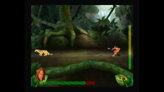 Disneys Tarzan  Walkthrough  Part 6 Sabor Attacks Boss [upl. by Sothena]