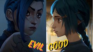 Jinxs Good Side Vs Evil Side [upl. by Remas935]