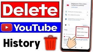 How to Delete YouTube Search History  YouTube Search History Delete Kaise Kare  Delete history [upl. by Nafis]