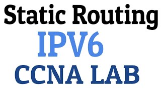 Mastering IPv6 Static Routing 3Router Cisco Lab  IPv6 Configuration viral [upl. by Tak]