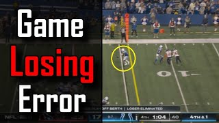 The most brutal drop youll ever see  Indianapolis Colts Vs Houston Texans [upl. by Dyraj148]